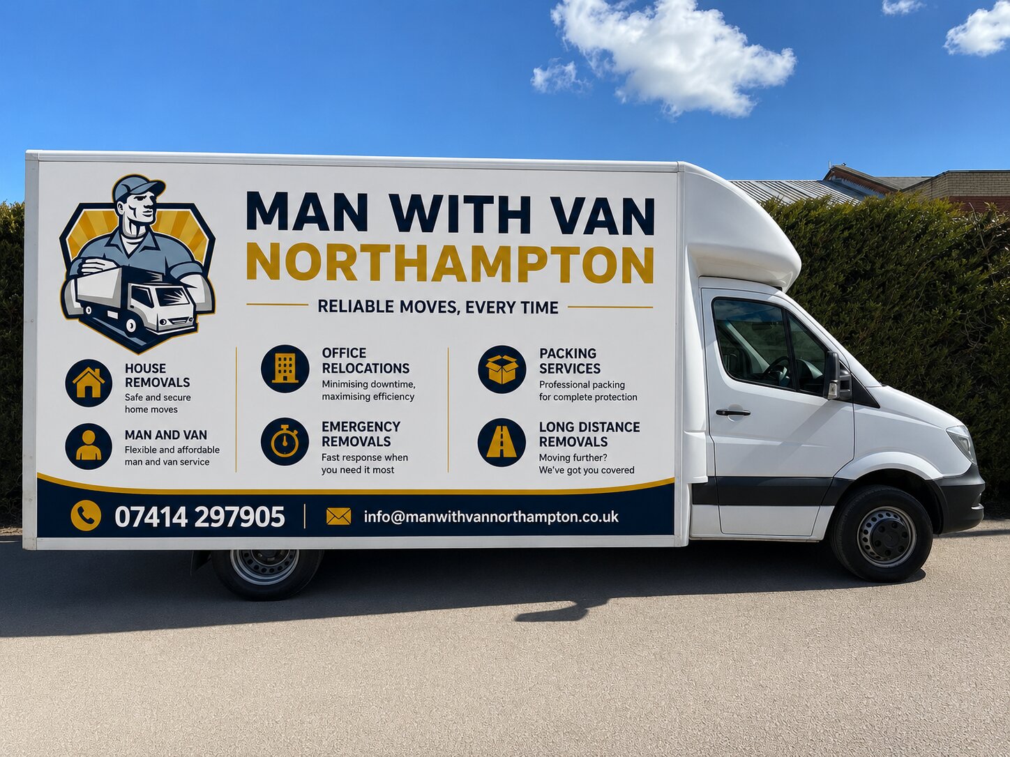 Man with van northampton